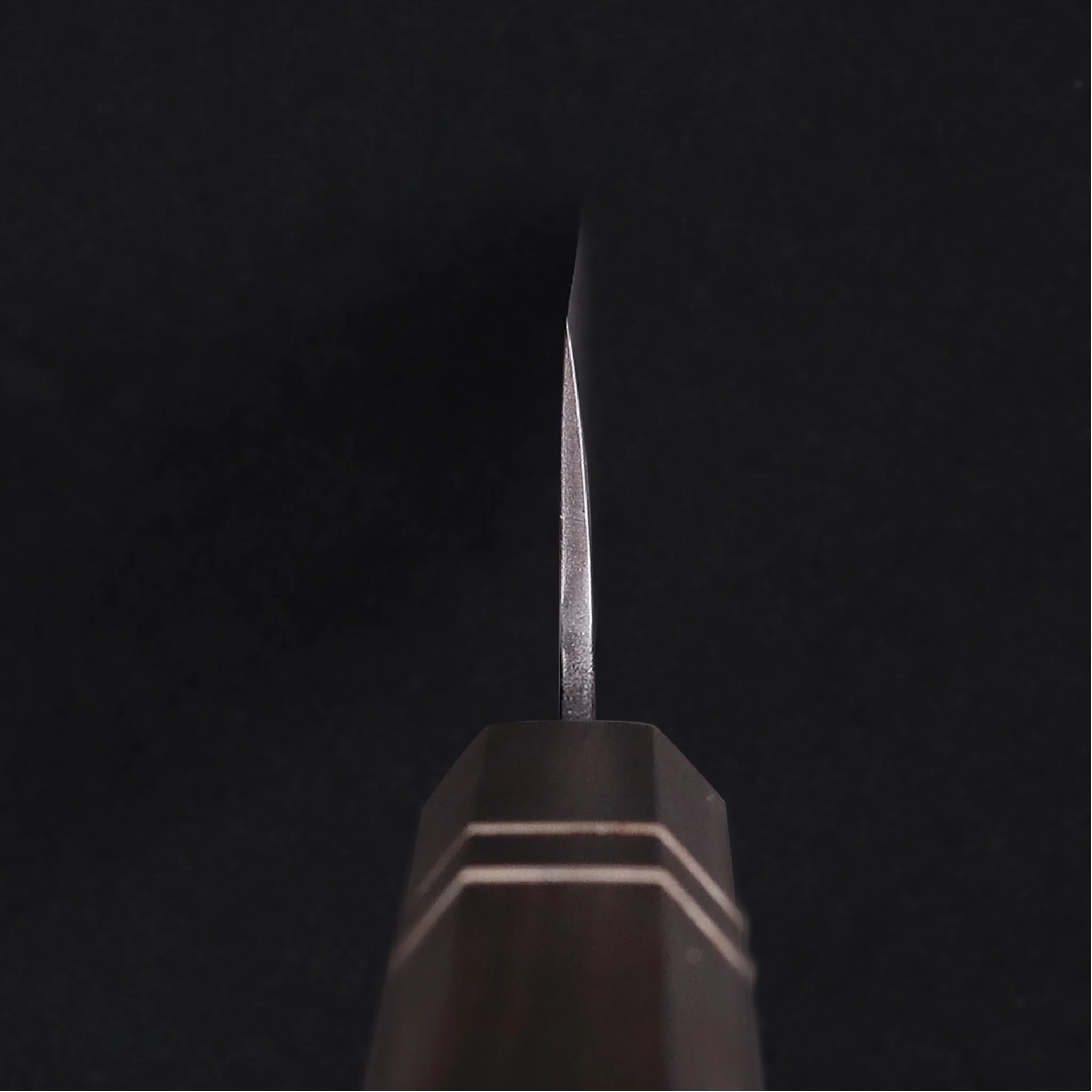 Bunka Blue Steel Ebony Wood Handle - Image 4