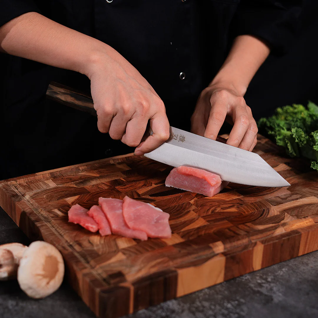 Bunka VG-10 Ebony Wood Handle Custom - Image 10